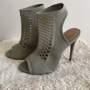 Zara Sock Booties Heels size 35